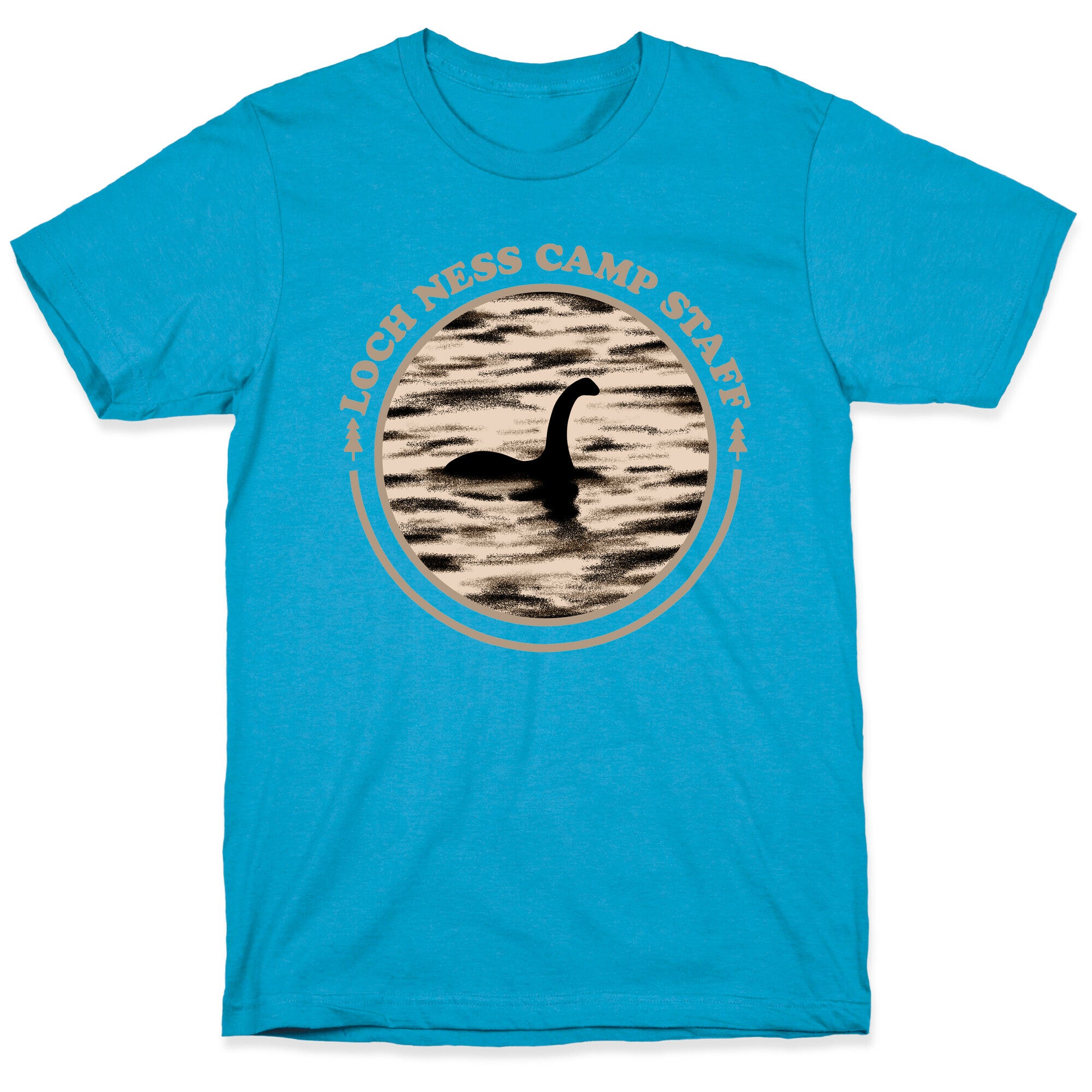 Loch Ness Camp Staff Unisex Triblend Tee